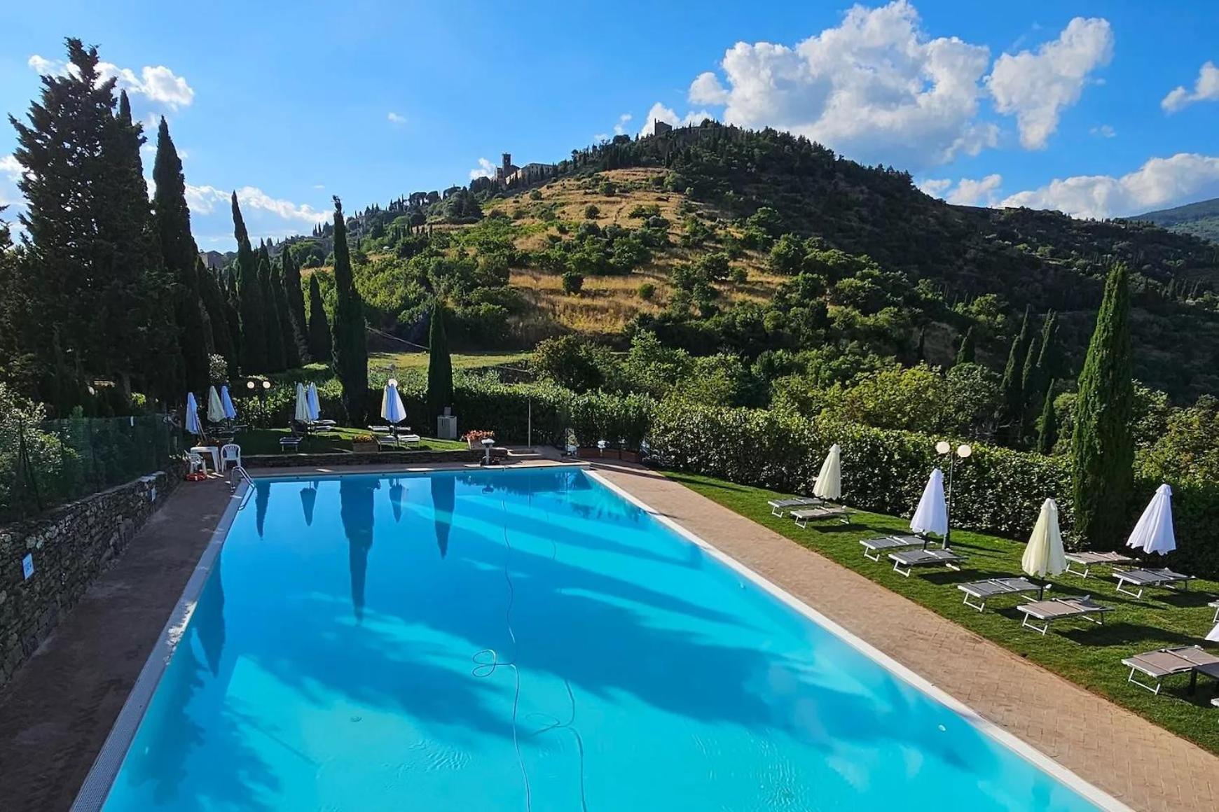 Cortona Suite - The House With Well And The Frescos Palace 외부 사진